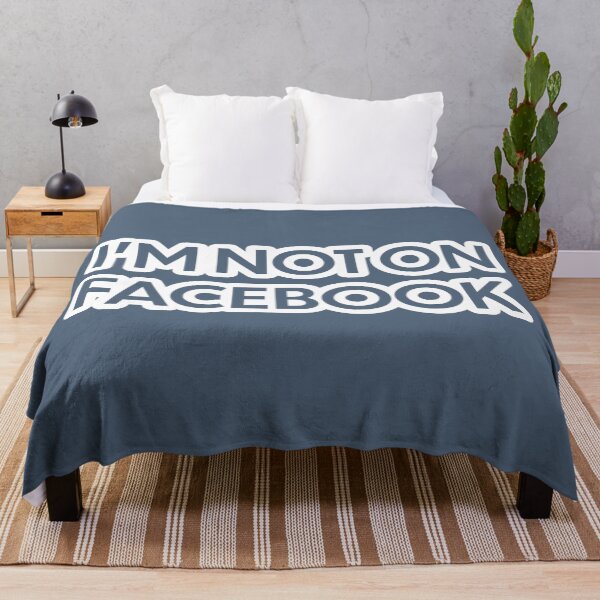 Item preview, I'M NOT ON FACEBOOK designed and sold by awrenpod.