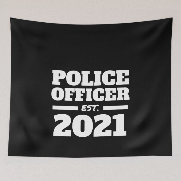 Item preview, Police Officer Est. 2021 designed and sold by Click-Like.