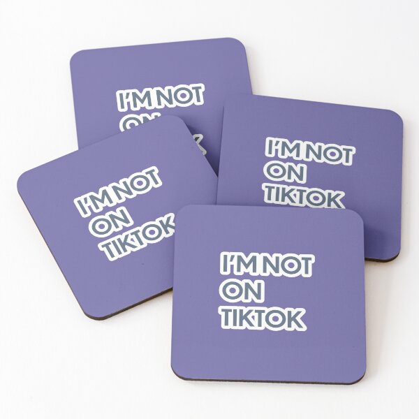 Item preview, I'M NOT ON TIKTOK designed and sold by awrenpod.