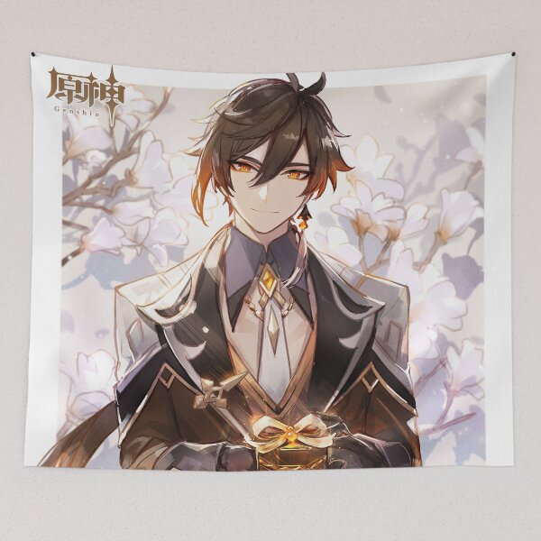 Item preview, Genshin Impact - Zhongli Valentine Official Artwork 2021 designed and sold by Krimsy.