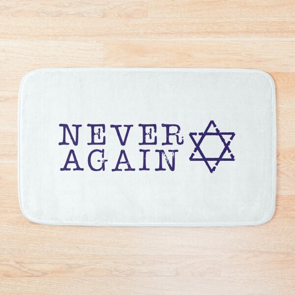 Item preview, Never Again on white apparel  designed and sold by MeLoveIsrael.