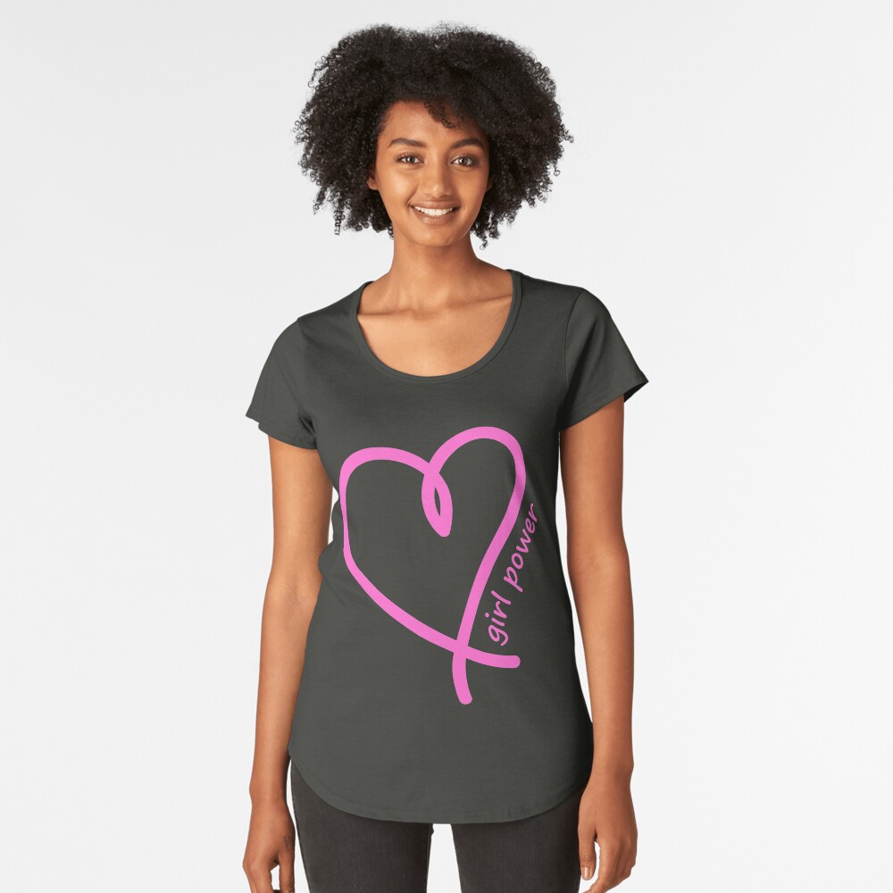 Girl Power Premium Scoop T-Shirt