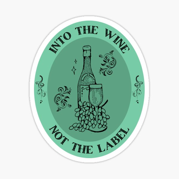 Artikel-Vorschau von Auf den Wein, nicht auf das Etikett. Geschenk für Weinliebhaber. Lustiges Zitat., designt und verkauft von PrettyAmazing.