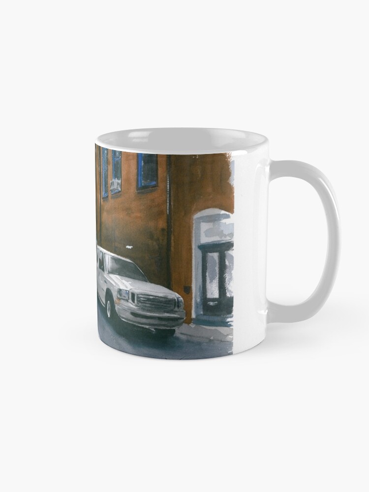 Thumbnail 5 of 6, Coffee Mug, Trade Street, Asheboro designed and sold by ABillingsArt.