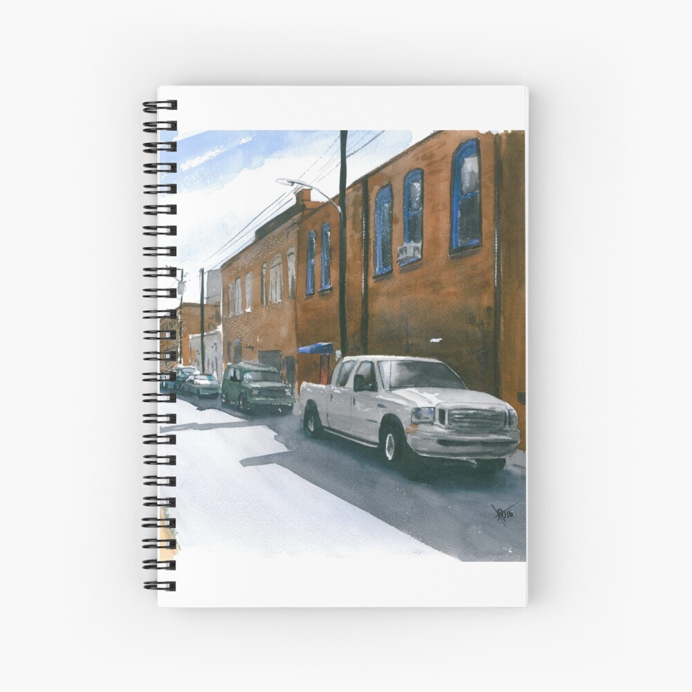 Item preview, Spiral Notebook designed and sold by ABillingsArt.