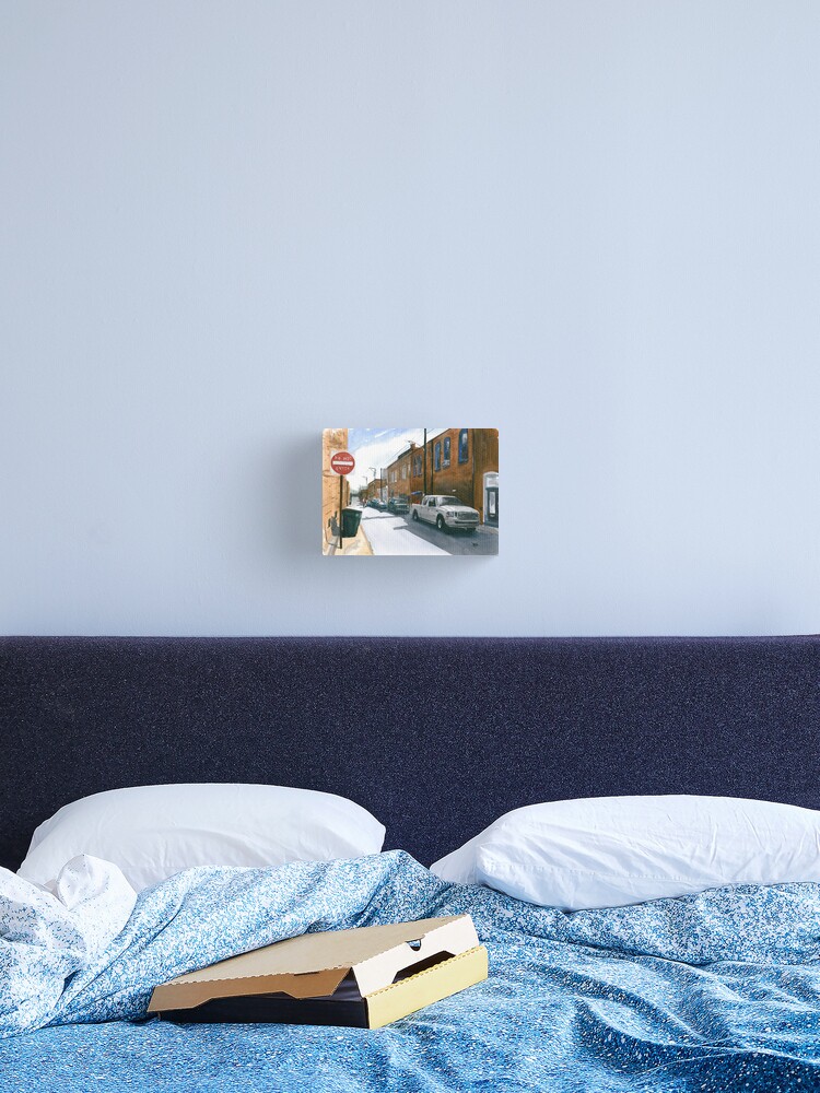 Thumbnail 1 of 3, Canvas Print, Trade Street, Asheboro designed and sold by ABillingsArt.