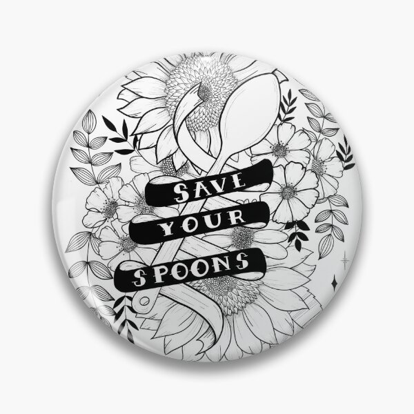 Item preview, Save your spoons - chronic diseases - Preserve your spoons designed and sold by Paper-FlowerFR.