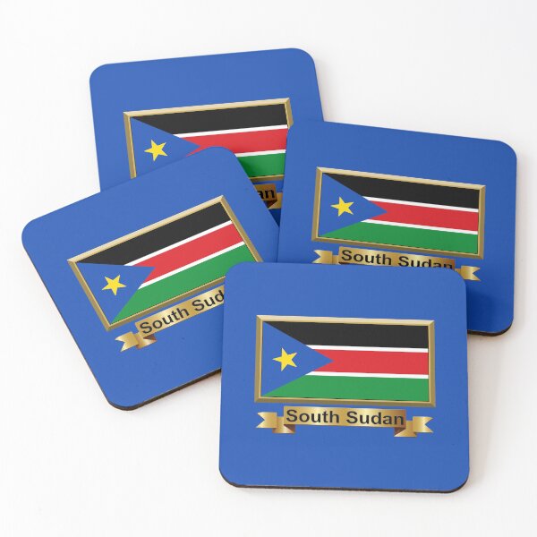 Item preview, South Sudan Flag Gifts, Masks, Stickers & Products (N) designed and sold by mpodger.