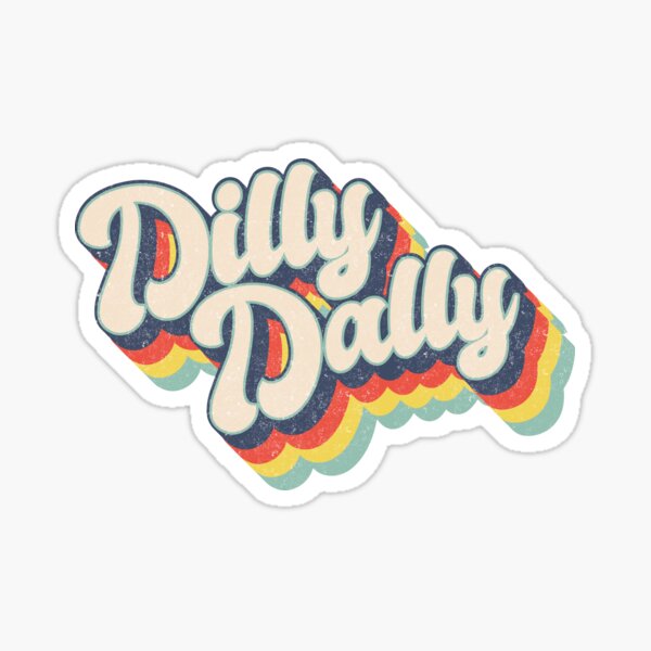 DILLY PHILLY Sticker for Sale by MrKayDeeBee