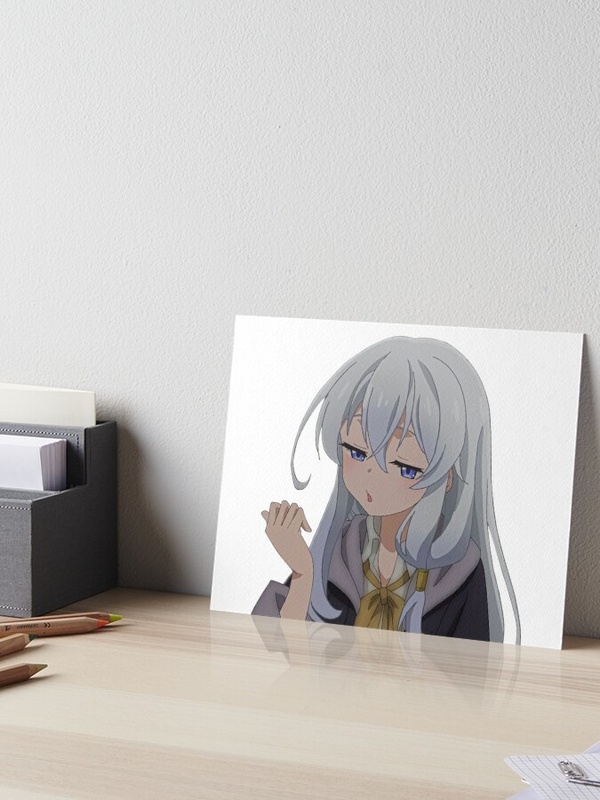 Plastic Memories, anime girl, | Art Board Print