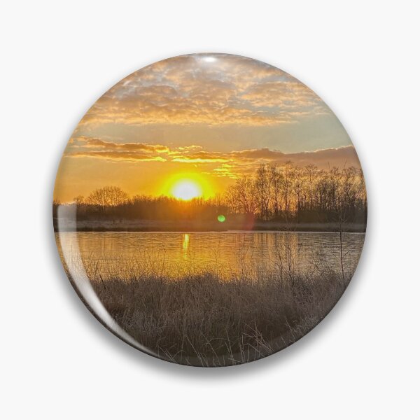 Item preview, Sunrise in winter landscape designed and sold by Photopat.