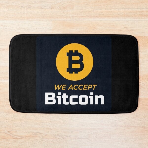 Item preview, We Accept BITCOIN Crypto and Stock Market Trading designed and sold by Shirt  Paradise Art ⭐⭐⭐⭐⭐.