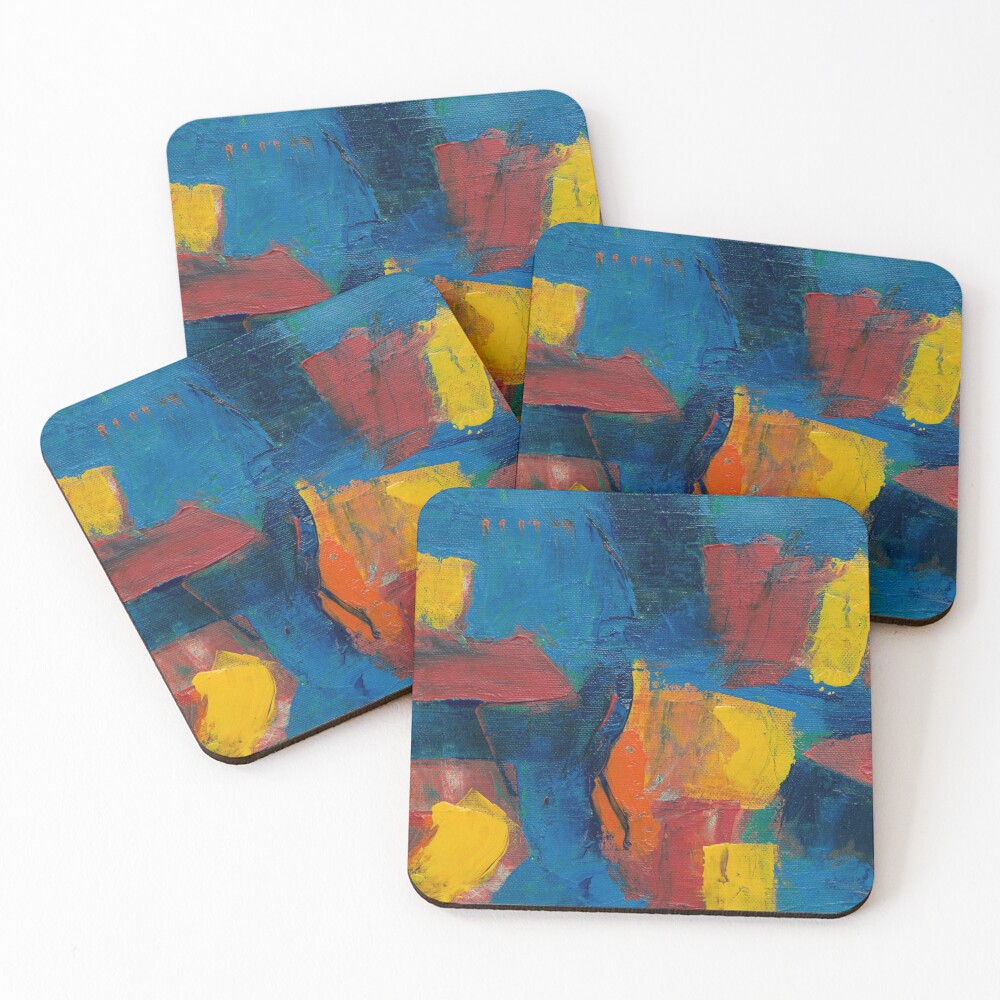 Item preview, Coasters (Set of 4) designed and sold by Banner-Ink.