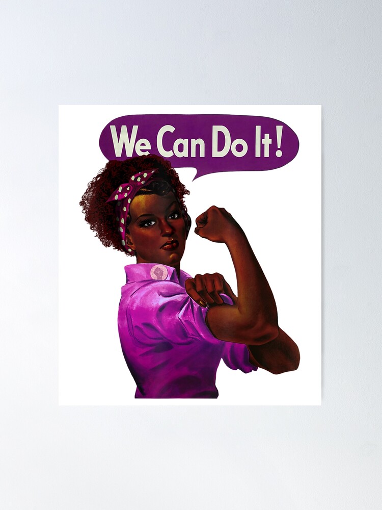 Black Lives Matter African-American Rosie The Riveter Digital by