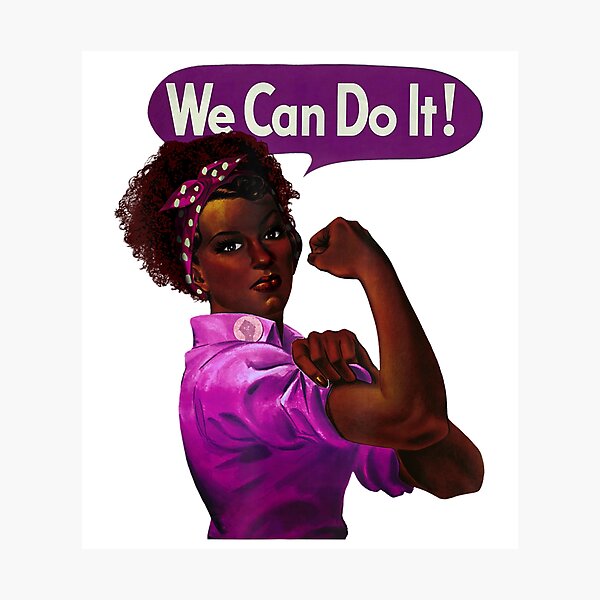 Item preview, African American Rosie The Riveter Black History designed and sold by Marry1102.
