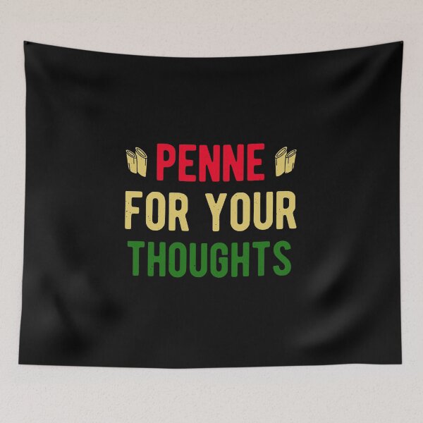 Item preview, Funny Penne Pasta designed and sold by artworkbyrihen.