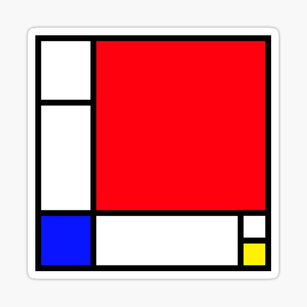 Squares_3 Sticker