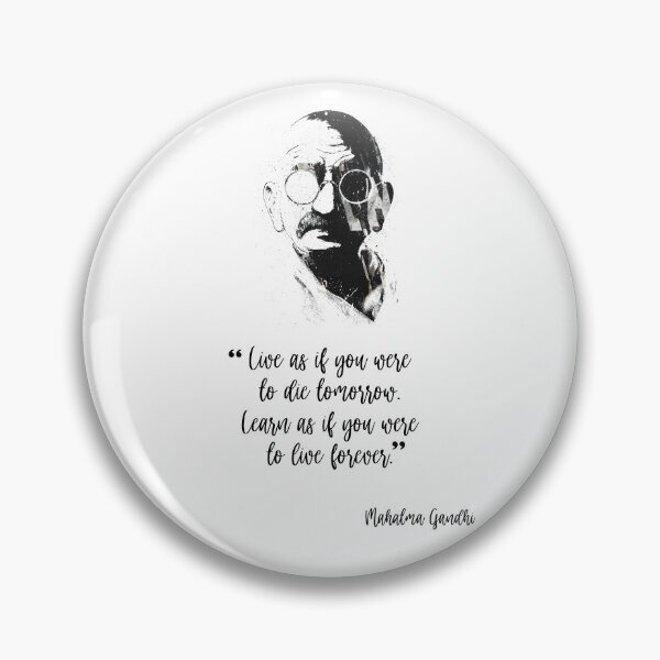 Item preview, Live as if you were to die tomorrow. Learn as if you were to live forever. designed and sold by EziaDesign.