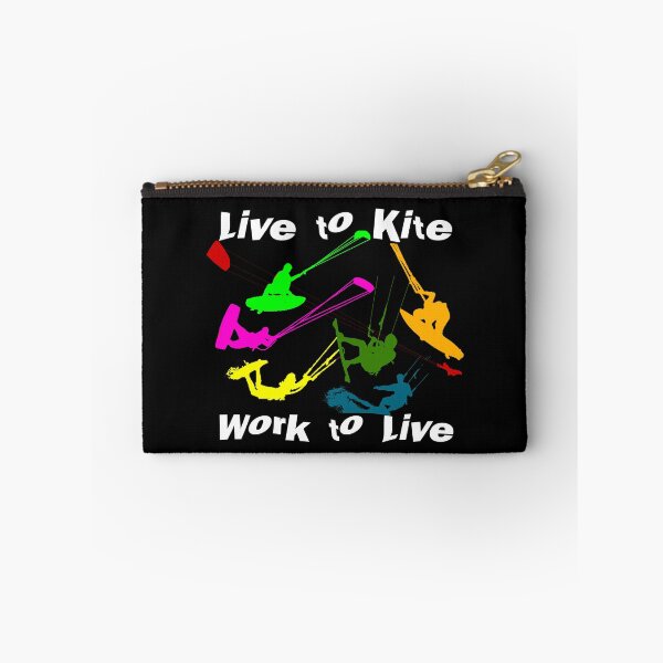 Item preview, Live to kite, Work to live designed and sold by Aurorapod.