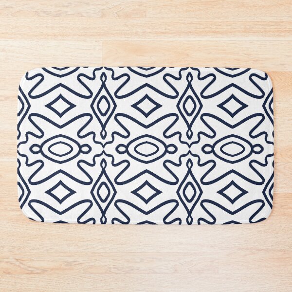 Item preview, Blue pattern designed and sold by NitArtCafe.