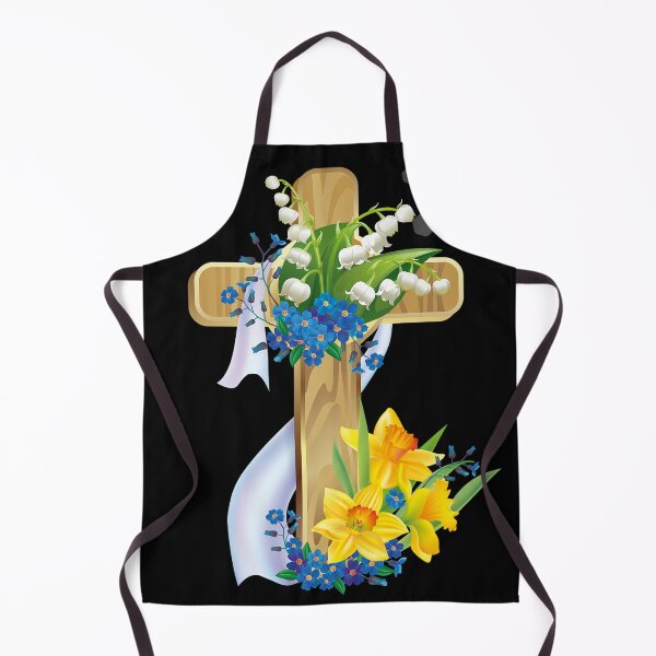 Item preview, Egyptian Christian cross with flowers designed and sold by josephfanous.