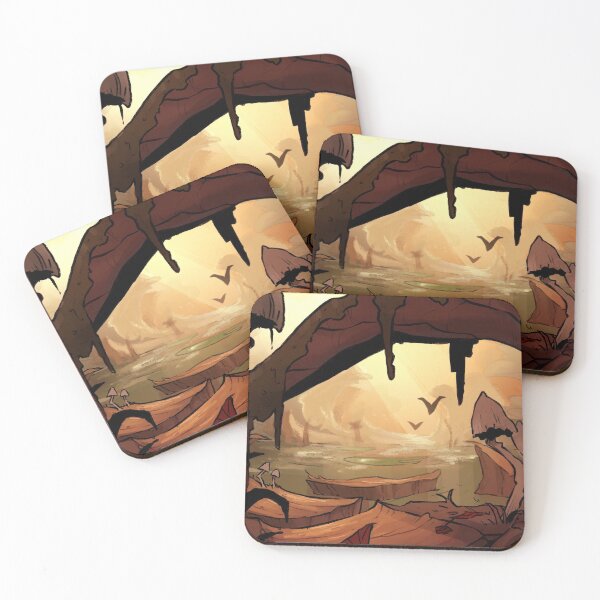 Item preview, gnarled fall forest  designed and sold by cinnamon-buns.