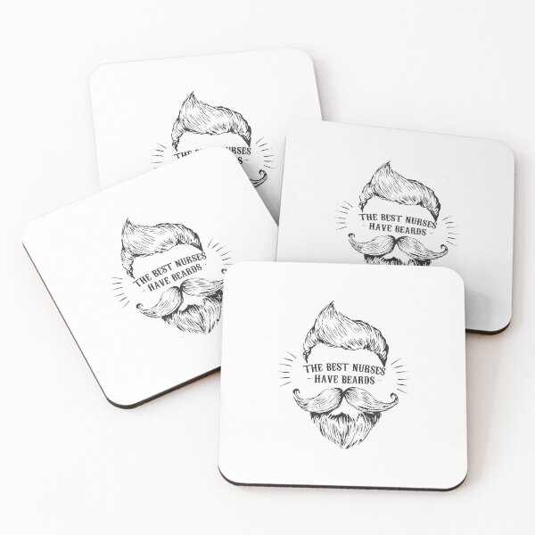 Item preview, The Best Nurses Have Beards designed and sold by Hicham Arbaoui.