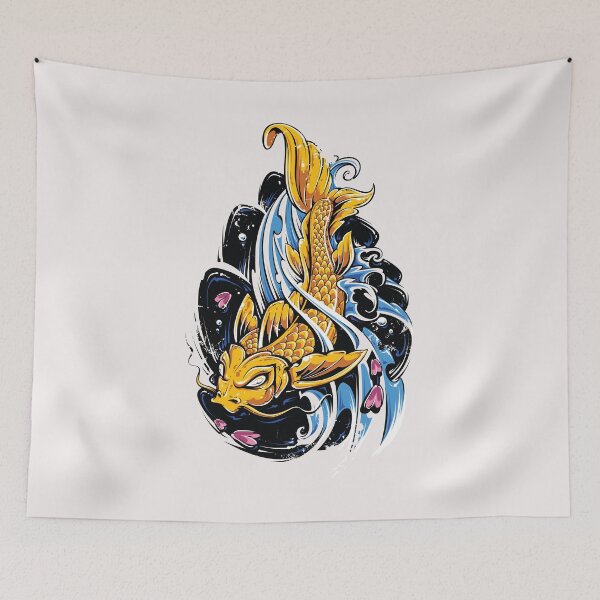 Item preview, Japanese Koi Fish In Koi Carp Pond Japan designed and sold by IyadBro.