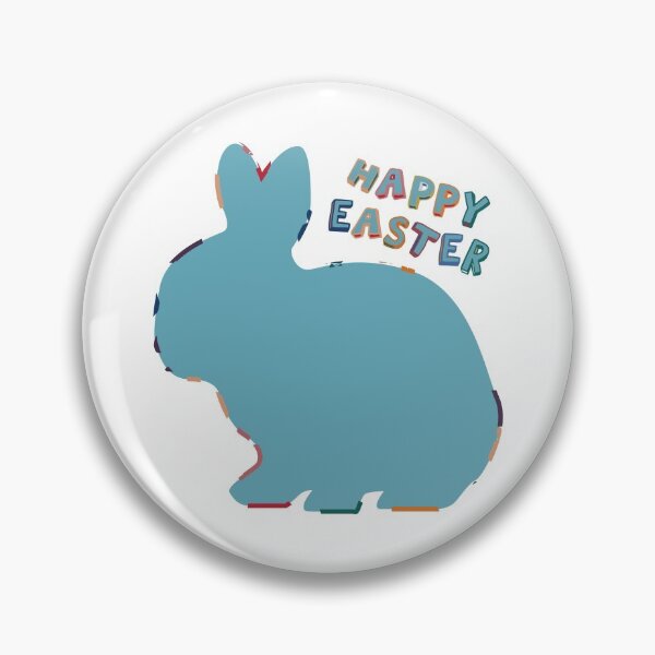 Item preview, Cute Blue Happy Easter Bunny Design designed and sold by Despina-Mircea.