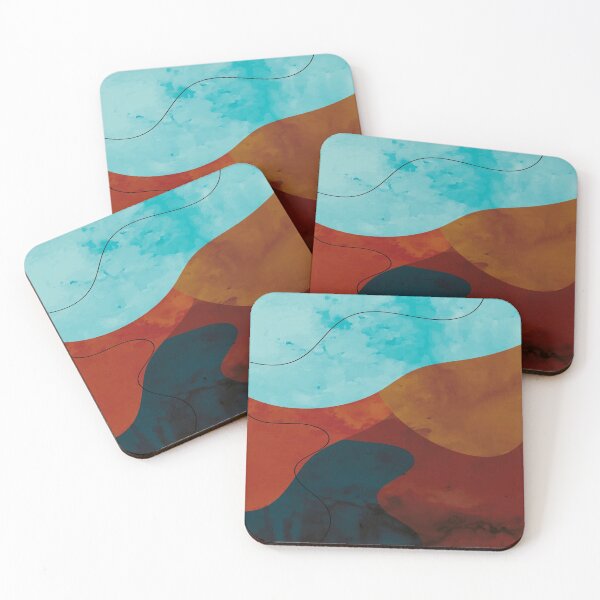 Item preview, Geometric Colourful Psychedelic Ripple Pattern designed and sold by Doucheka.