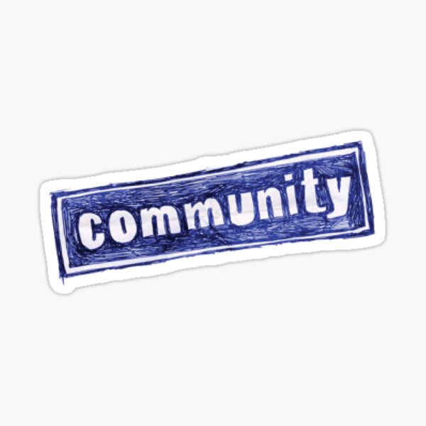 Item preview, community logo designed and sold by jennlang.