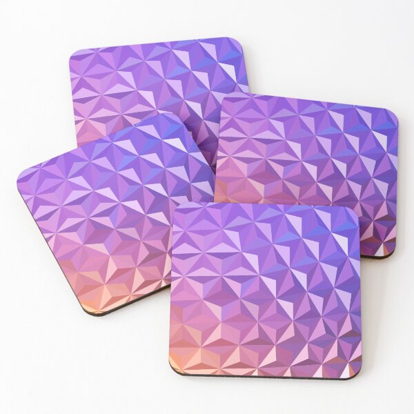 Item preview, Low Poly Spaceship Earth (Sunset) designed and sold by PaprikaPanda.