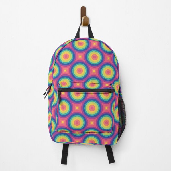 Item preview, Rainbow Vintage Circles - LGBT Pride Geometric Pattern designed and sold by Mario Patterns.