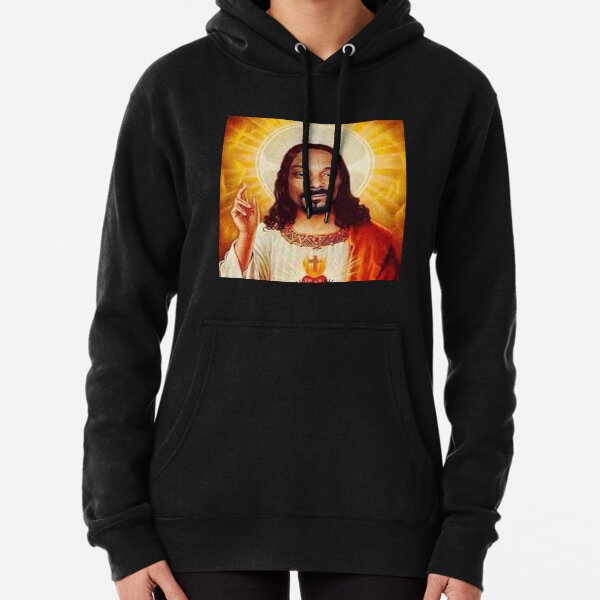 Snoop Dogg goes jesus Pullover Hoodie