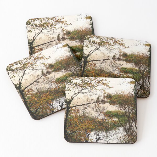 Item preview, Autumn Trees In Water Logged Wetland designed and sold by Harmony Of The Mind.