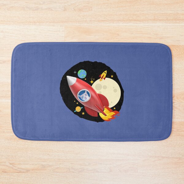 Item preview, Cat in Rocket 2 (Orange Kitty) designed and sold by leBoosh-Designs.