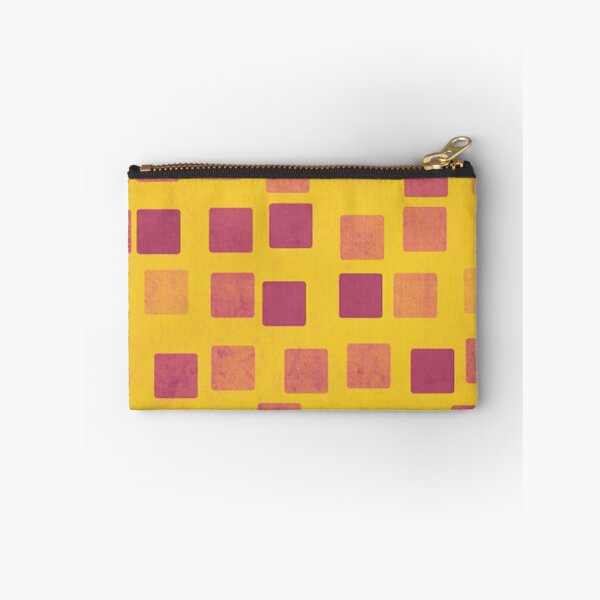 Item preview, Squares Yellow and Violet Pattern designed and sold by TasAlex.