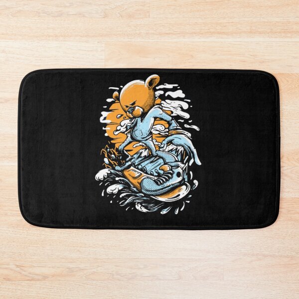 Item preview, teddy little bear face surfing !! designed and sold by Ssilky.