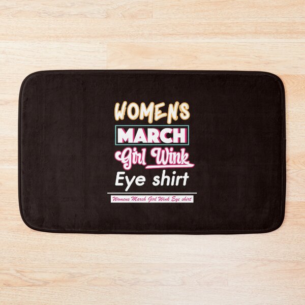 Item preview, Women March Girl Wink T-Shirt designed and sold by Thipakorn  Chinakhai.