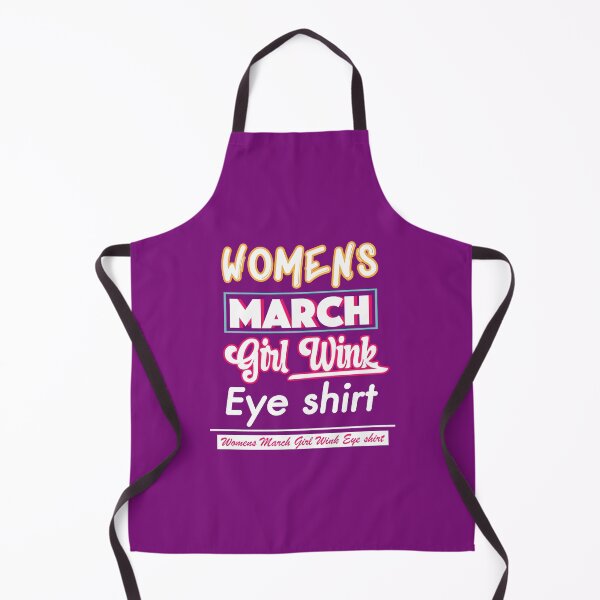 Item preview, Women March Girl Wink T-Shirt designed and sold by Thipakorn Chinakhai.