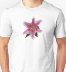 Single Stargazer Lily Unisex T-Shirt