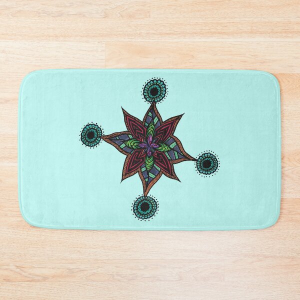 Item preview, Abstract flower drawing designed and sold by Arianna Khalil.