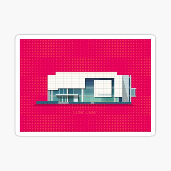 Baden-Baden, Museum Frieder Burda Sticker