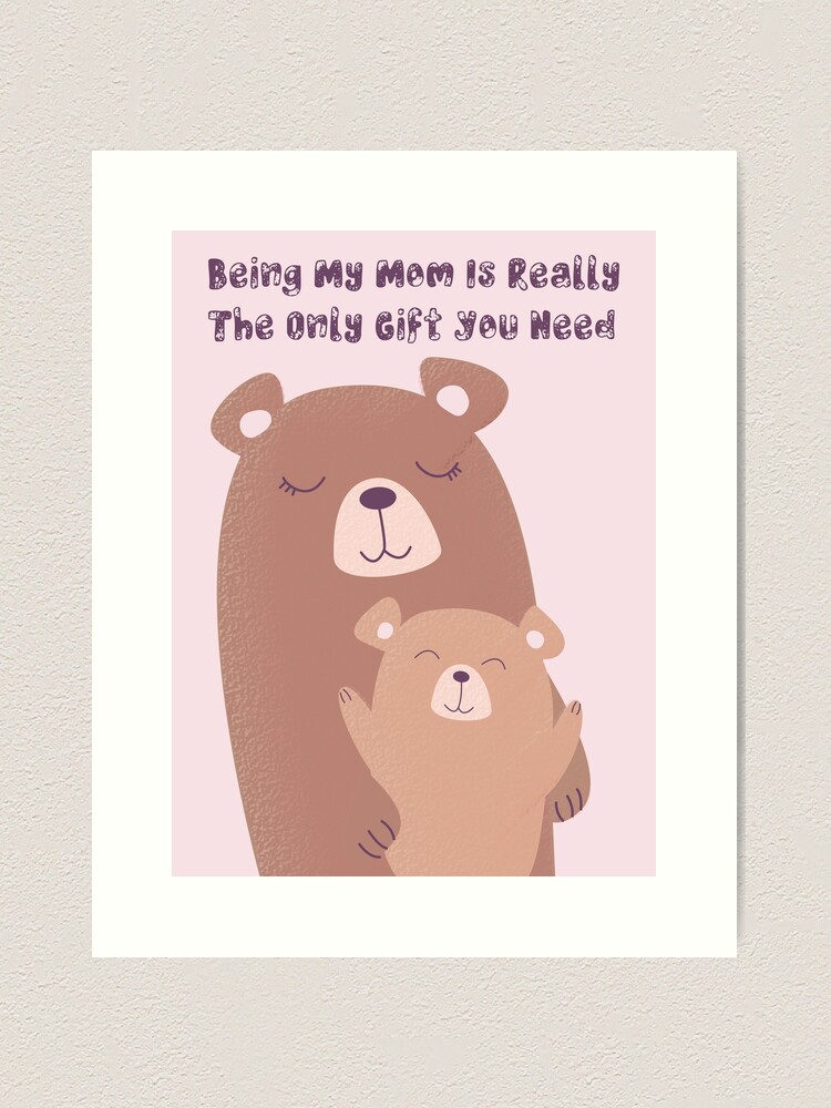 Mama Bear Mother's Day Card