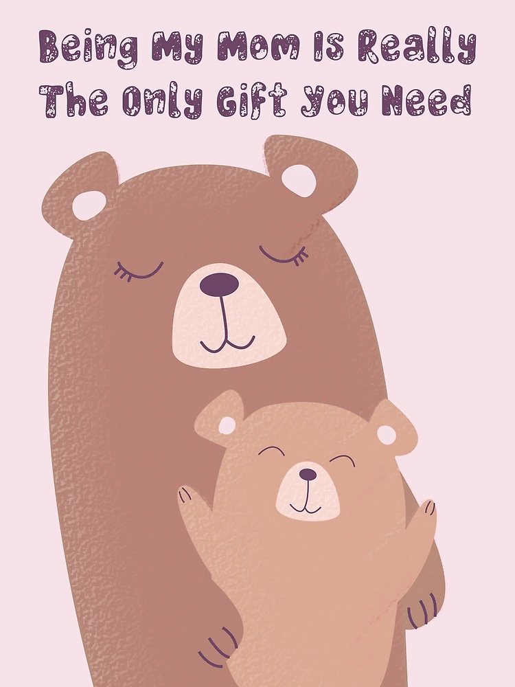 Mama Bear Gifts - Mother's Day Gift Ideas for Mom & Mommy The Mamma Bear of  the Family Greeting Card for Sale by merkraht