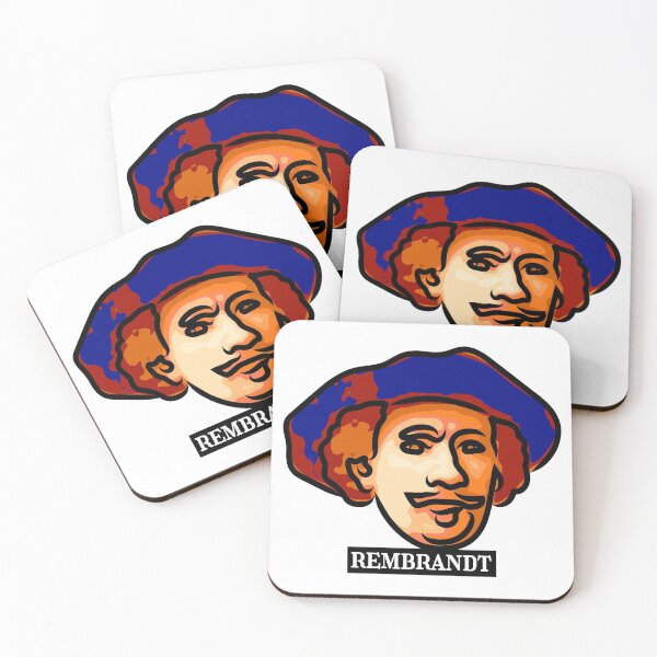 Item preview, Portrait of the painter Rembrandt designed and sold by Xdelacra.