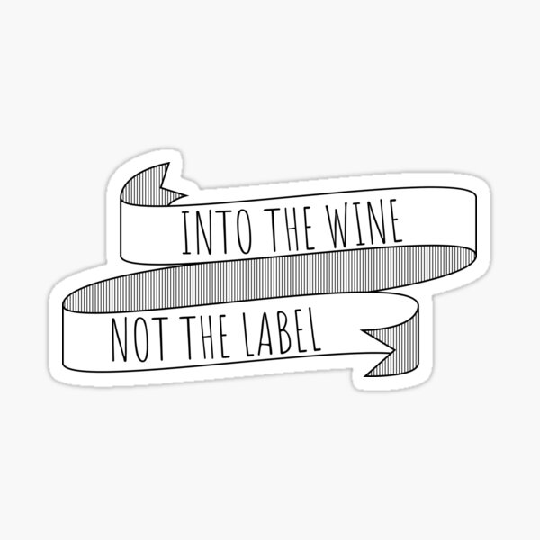 Artikel-Vorschau von In den Wein nicht das Etikett, lustiges Zitat Geschenk für Weinliebhaber., designt und verkauft von PrettyAmazing.