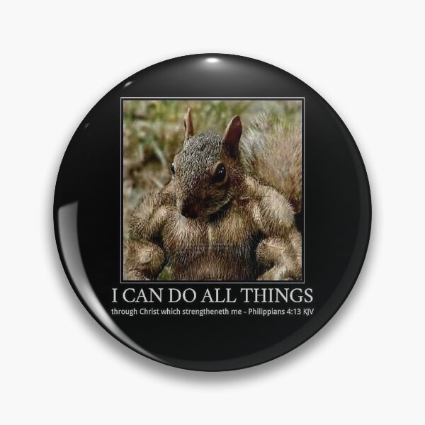 Item preview, buff squirell bible meme designed and sold by Puhtutz evil shop of evil wares.