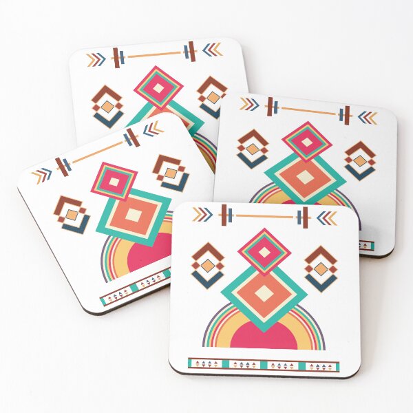 Item preview, Geometric Colourful Psychedelic Ripple Pattern designed and sold by Doucheka.