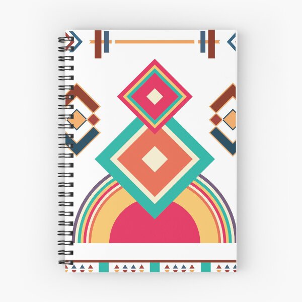 Item preview, Geometric Colourful Psychedelic Ripple Pattern designed and sold by Doucheka.